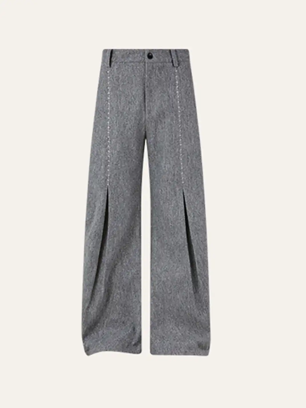 KREATE | Hand-Stitched Pleated Trousers