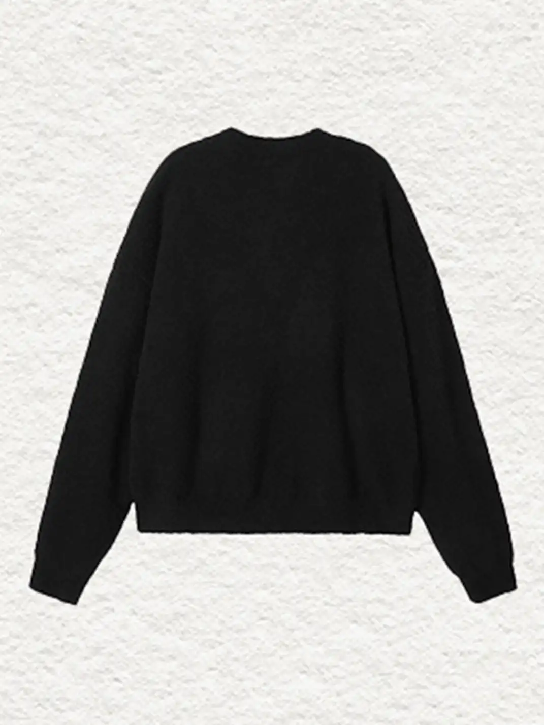 KREATE | Faux Fur Portrait Jacquard Pullover Sweater