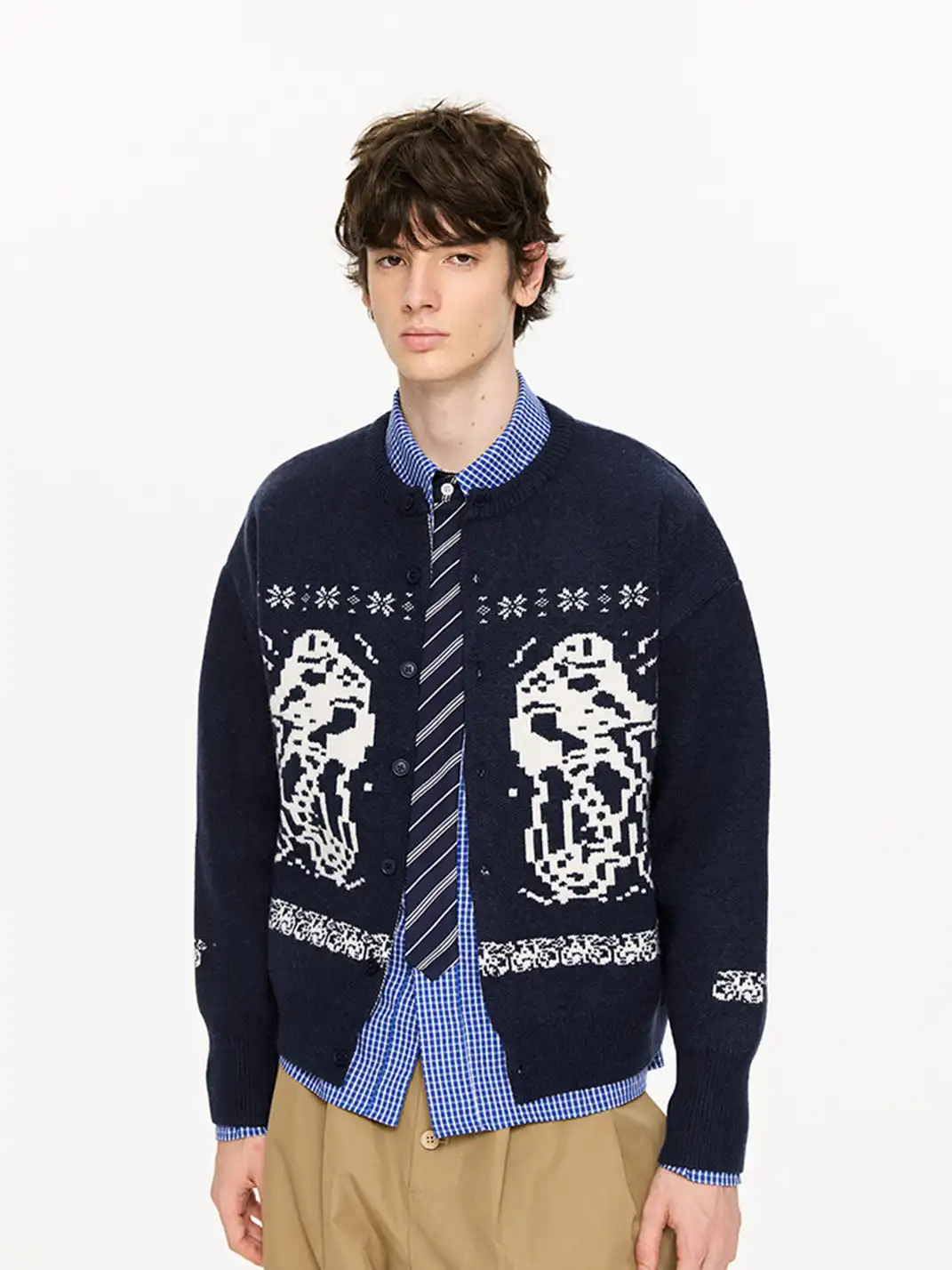 KREATE | Graphic Print Casual Oversized Sweater