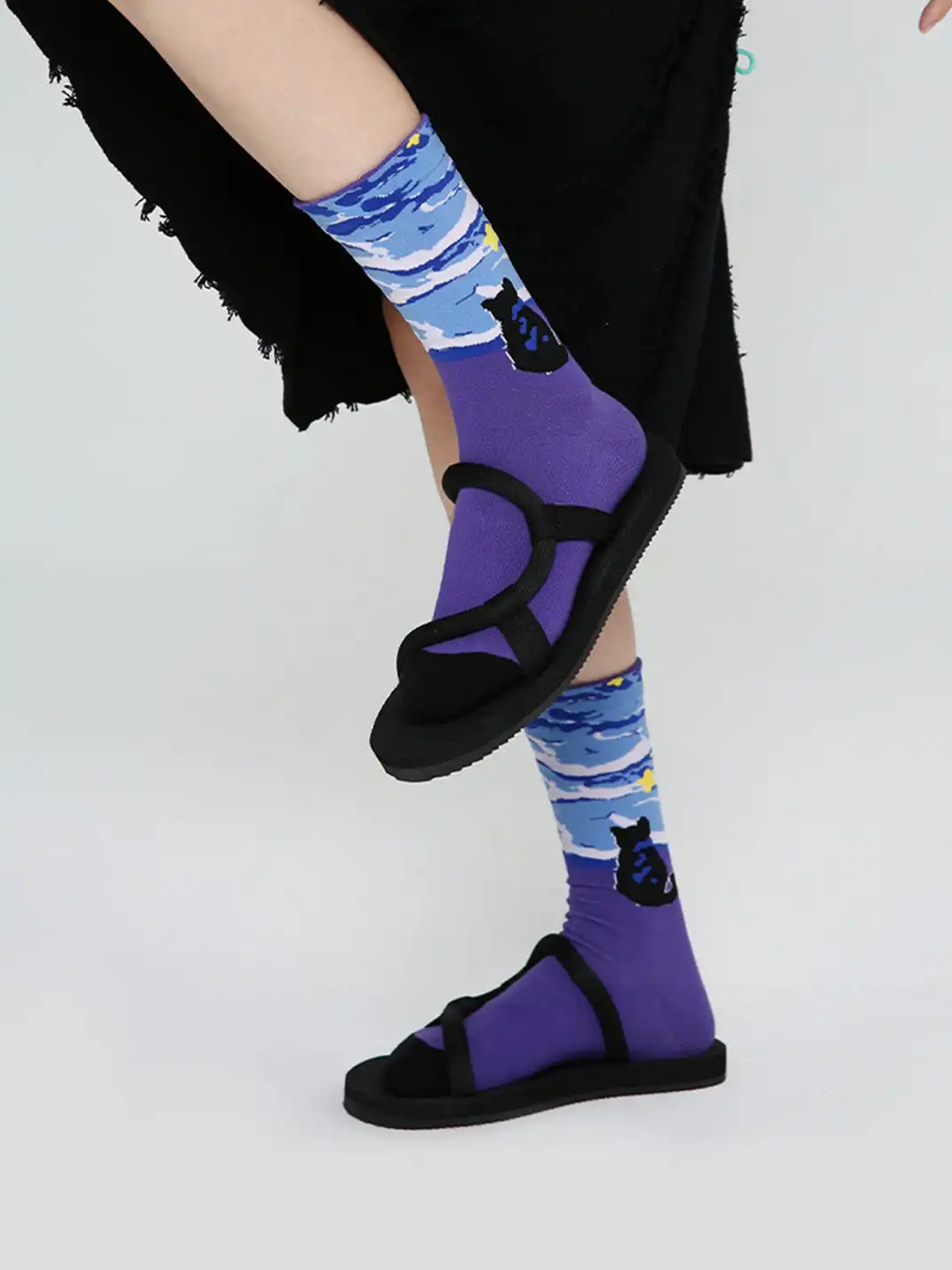 Renaissance | 3-Pack Vintage Oil Painting Mid-Calf Socks