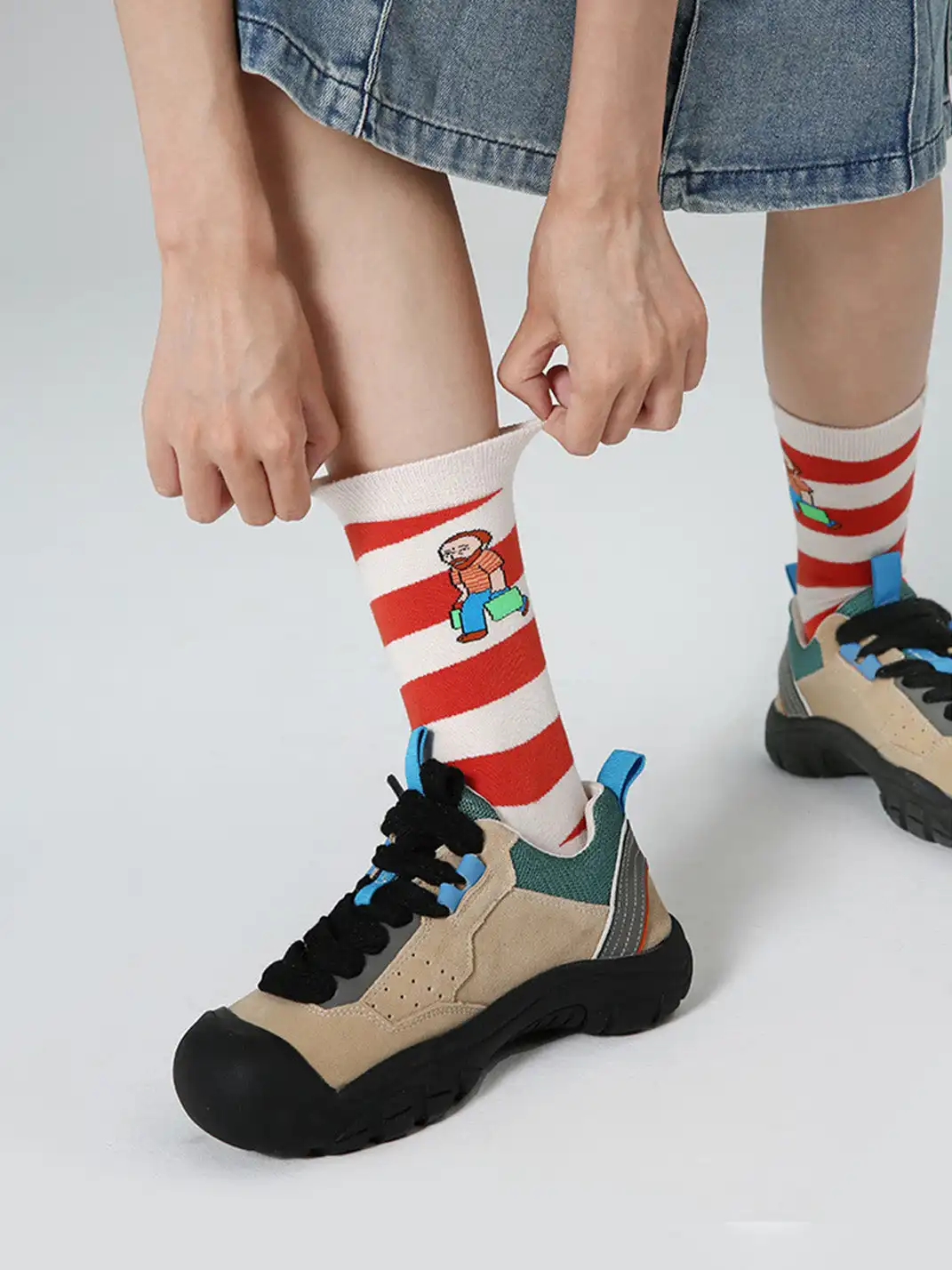 Renaissance | 3-Pack Vintage Oil Painting Mid-Calf Socks