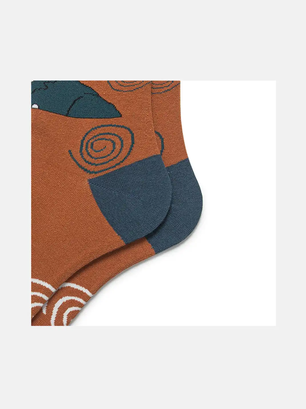 CORRYDELAAN | Abstract Art Portrait Mid-Calf Socks