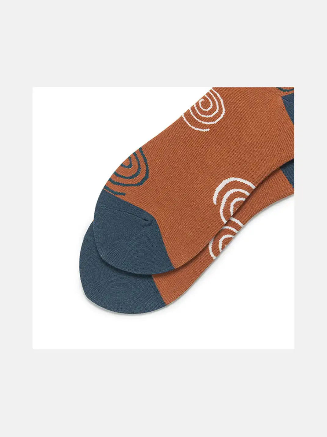 CORRYDELAAN | Abstract Art Portrait Mid-Calf Socks