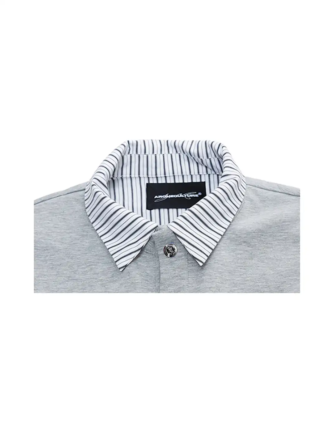 ArguE CulturE | Fake Two-Piece Striped Outerwear