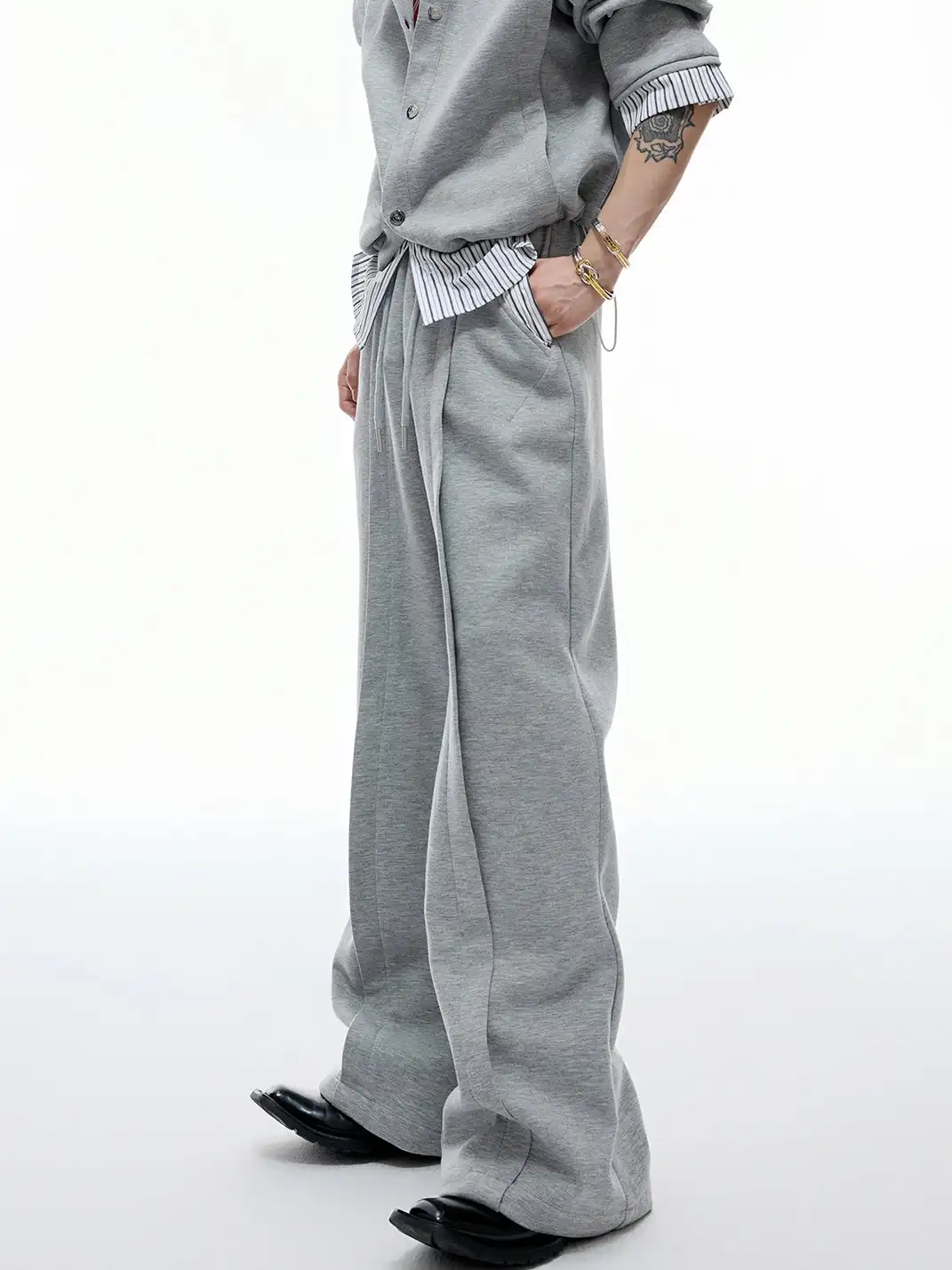 ArguE CulturE | Solid Color Drawstring Waist Sweatpants