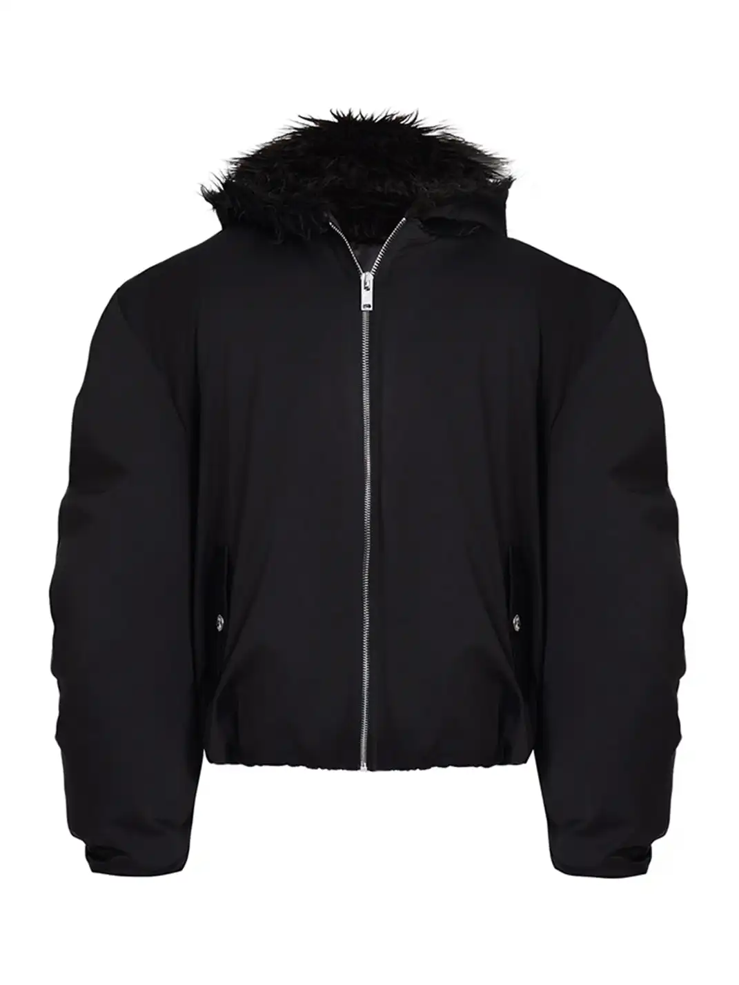 ArguE CulturE | Faux Fur Collar Cotton Puffer Jacket
