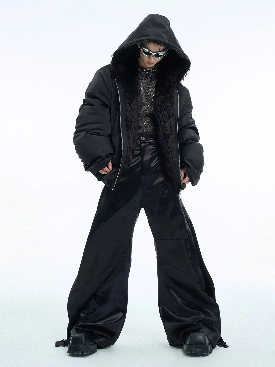 ArguE CulturE | Faux Fur Collar Cotton Puffer Jacket