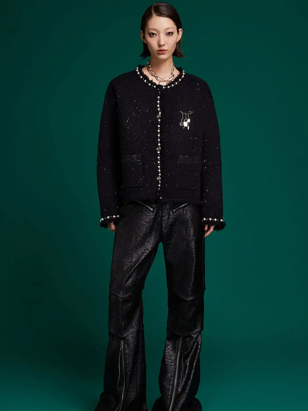 ArguE CulturE | Pearl Detail Knitted Sweater