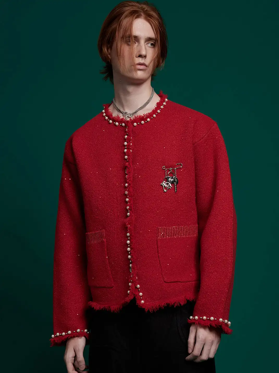 ArguE CulturE | Pearl Detail Knitted Sweater