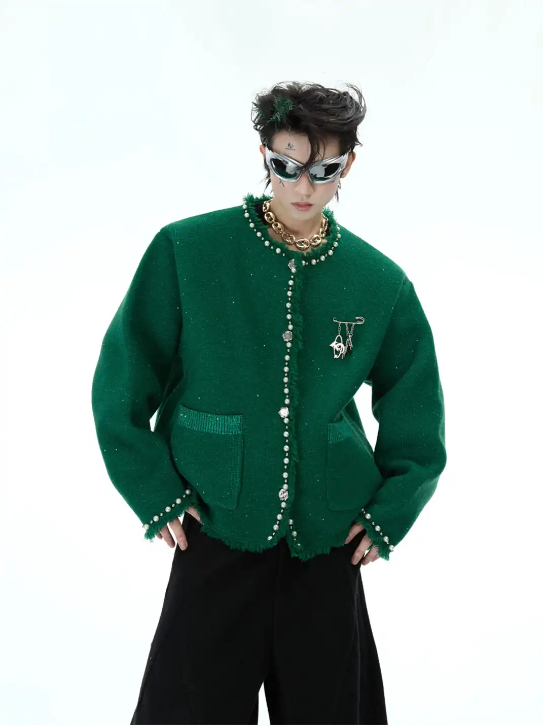 ArguE CulturE | Pearl Detail Knitted Sweater