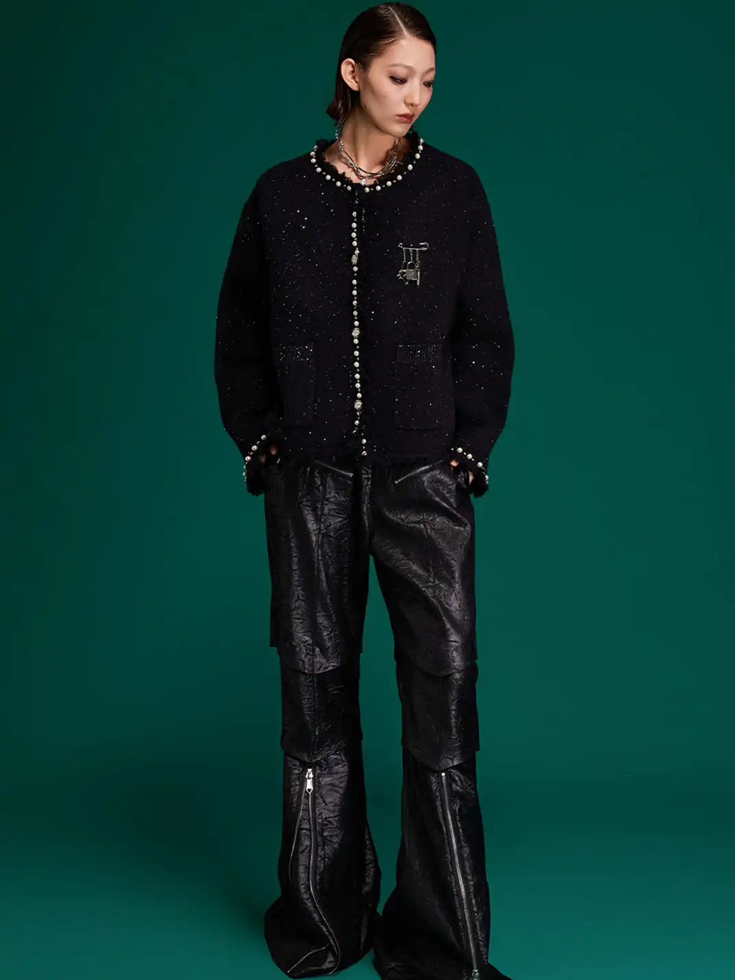ArguE CulturE | Pearl Detail Knitted Sweater