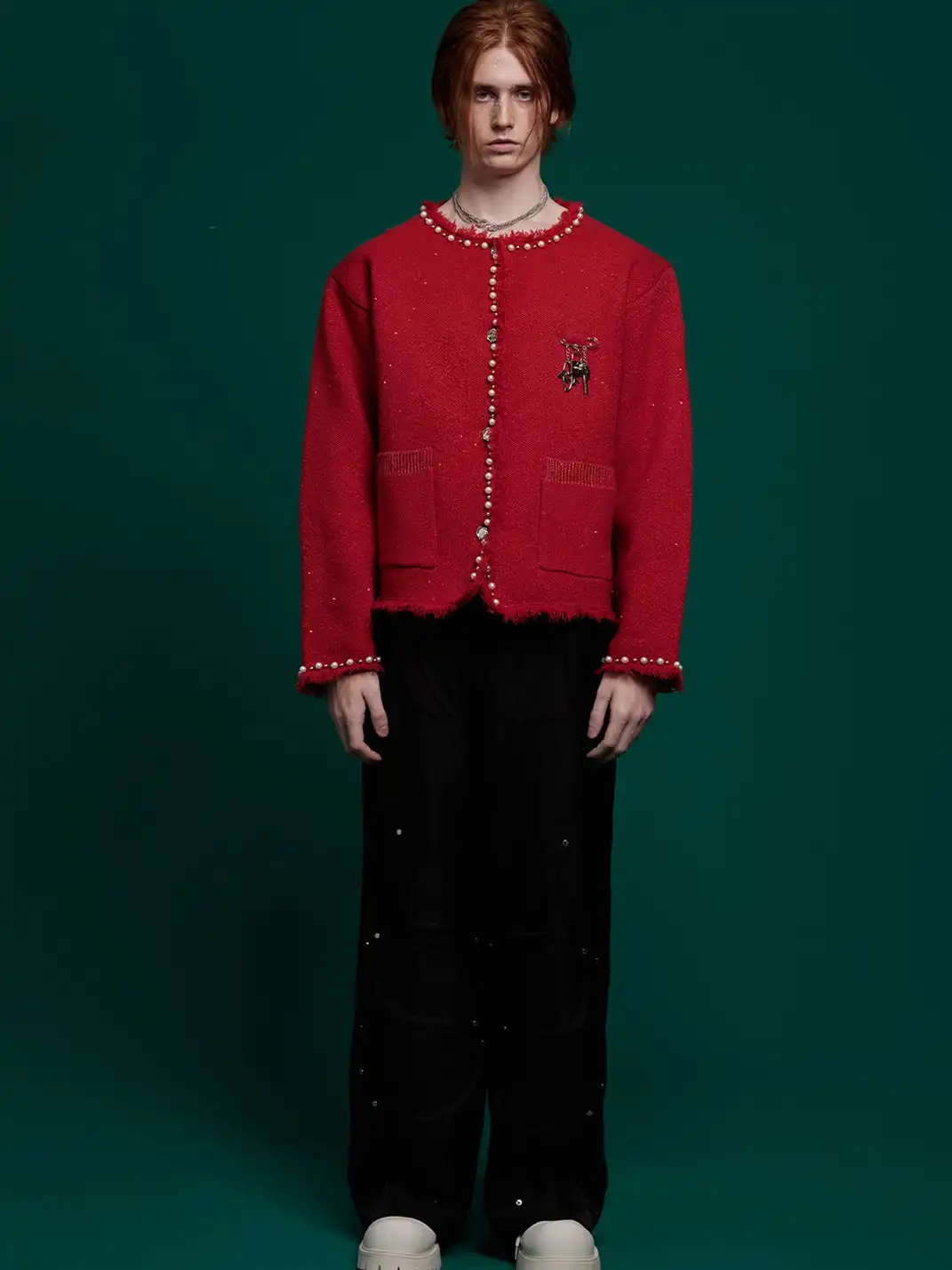ArguE CulturE | Pearl Detail Knitted Sweater