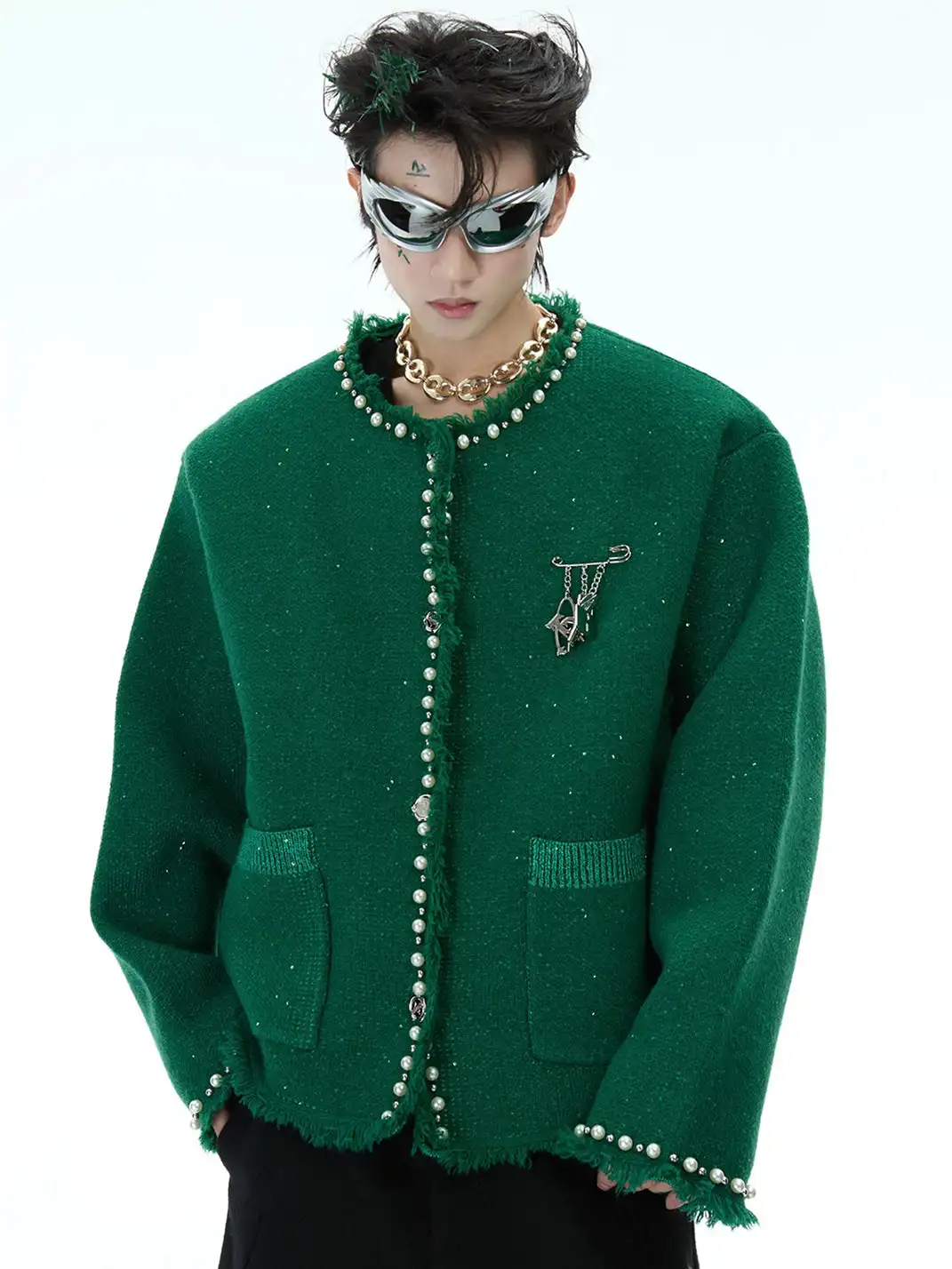 ArguE CulturE | Pearl Detail Knitted Sweater