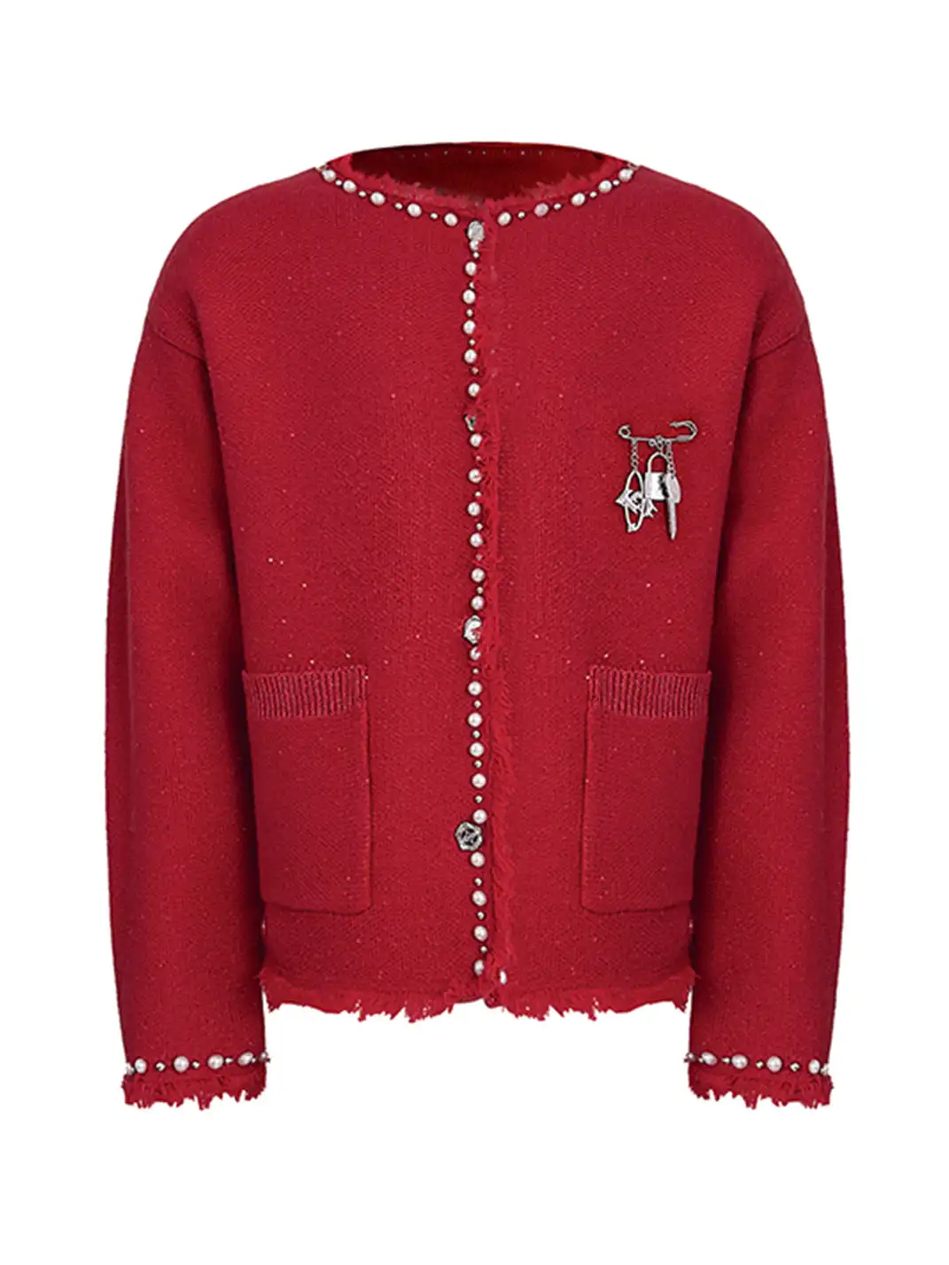 ArguE CulturE | Pearl Detail Knitted Sweater