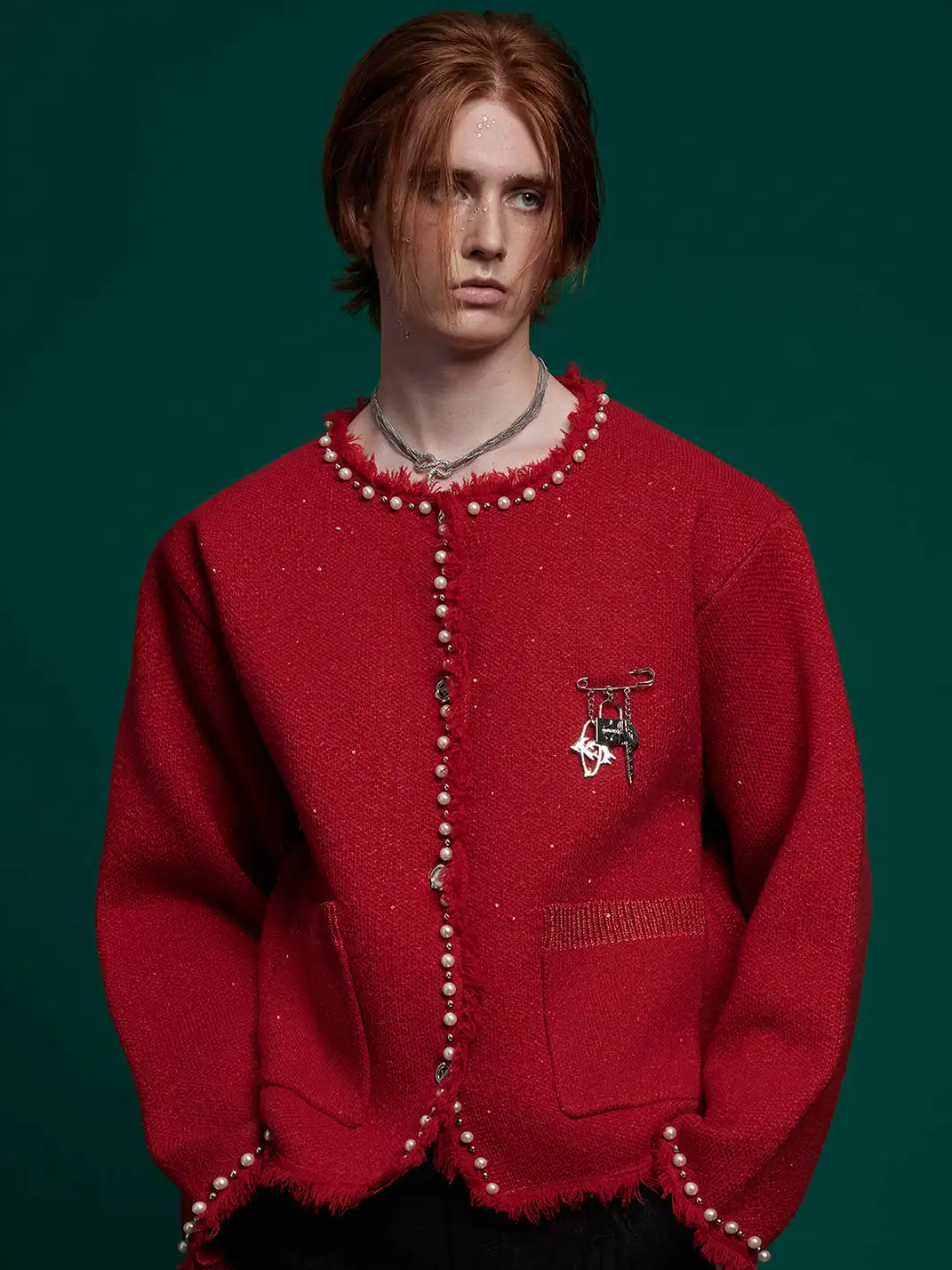 ArguE CulturE | Pearl Detail Knitted Sweater