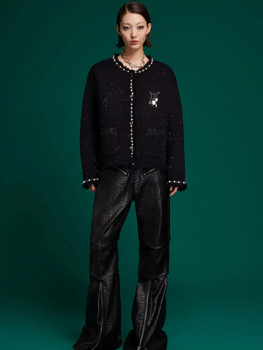ArguE CulturE | Pearl Detail Knitted Sweater