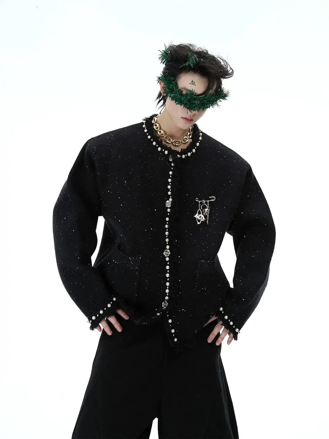 ArguE CulturE | Pearl Detail Knitted Sweater