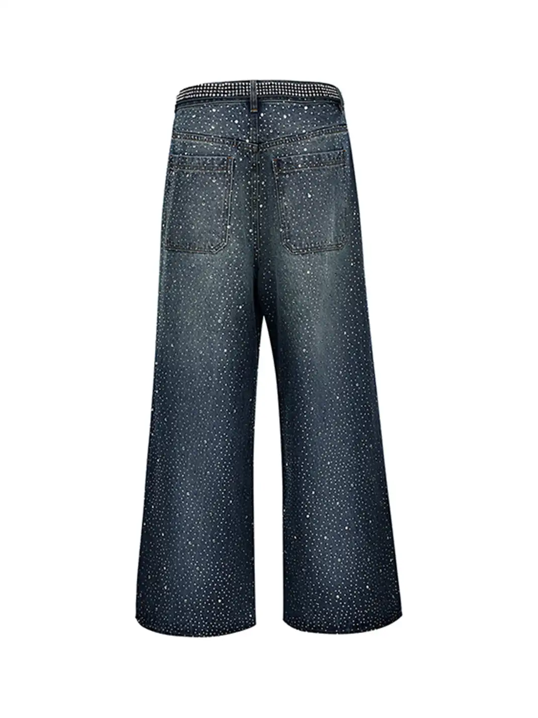 ArguE CulturE | Vintage Rhinestone Washed Denim Jeans