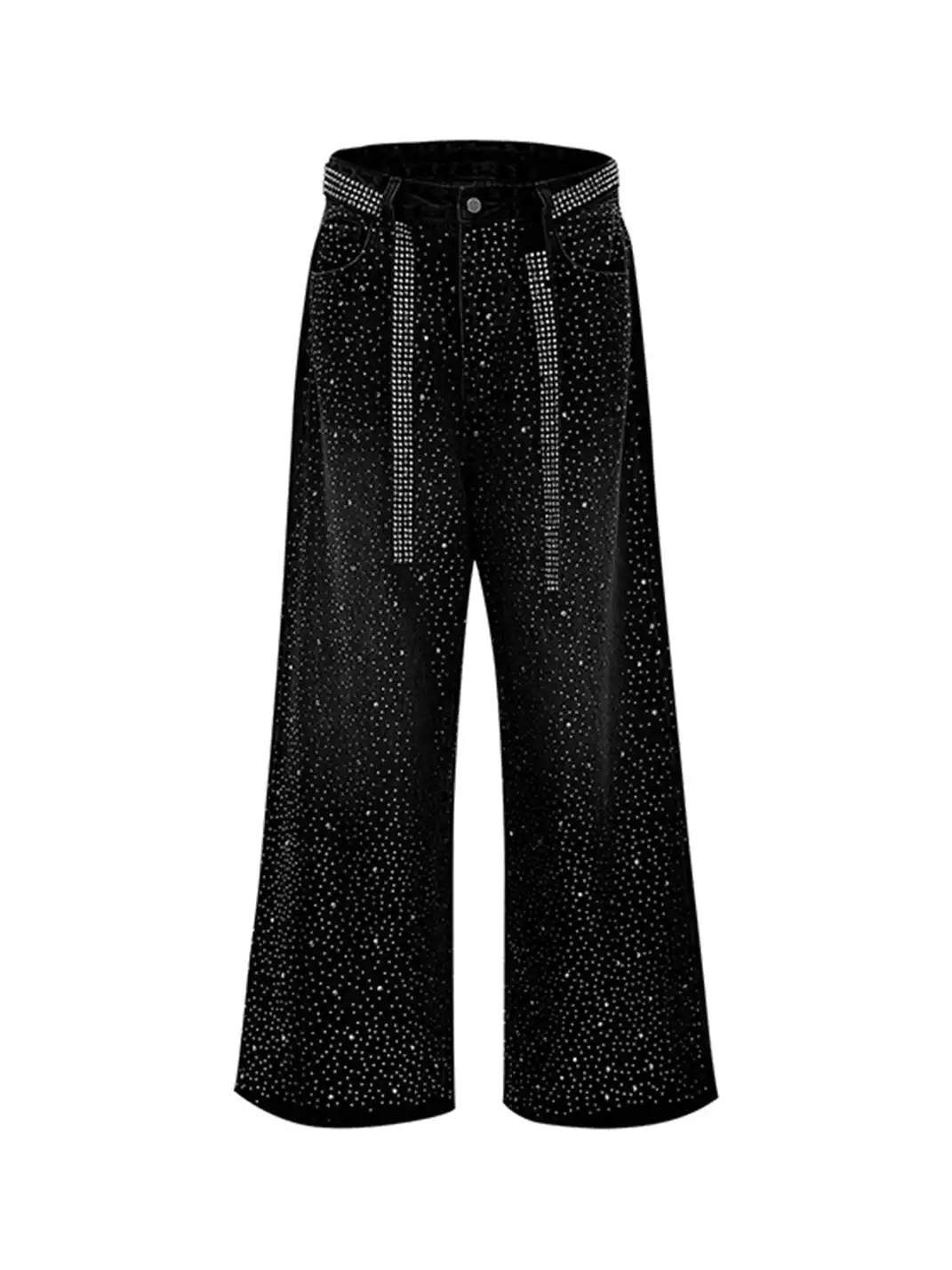 ArguE CulturE | Vintage Rhinestone Washed Denim Jeans