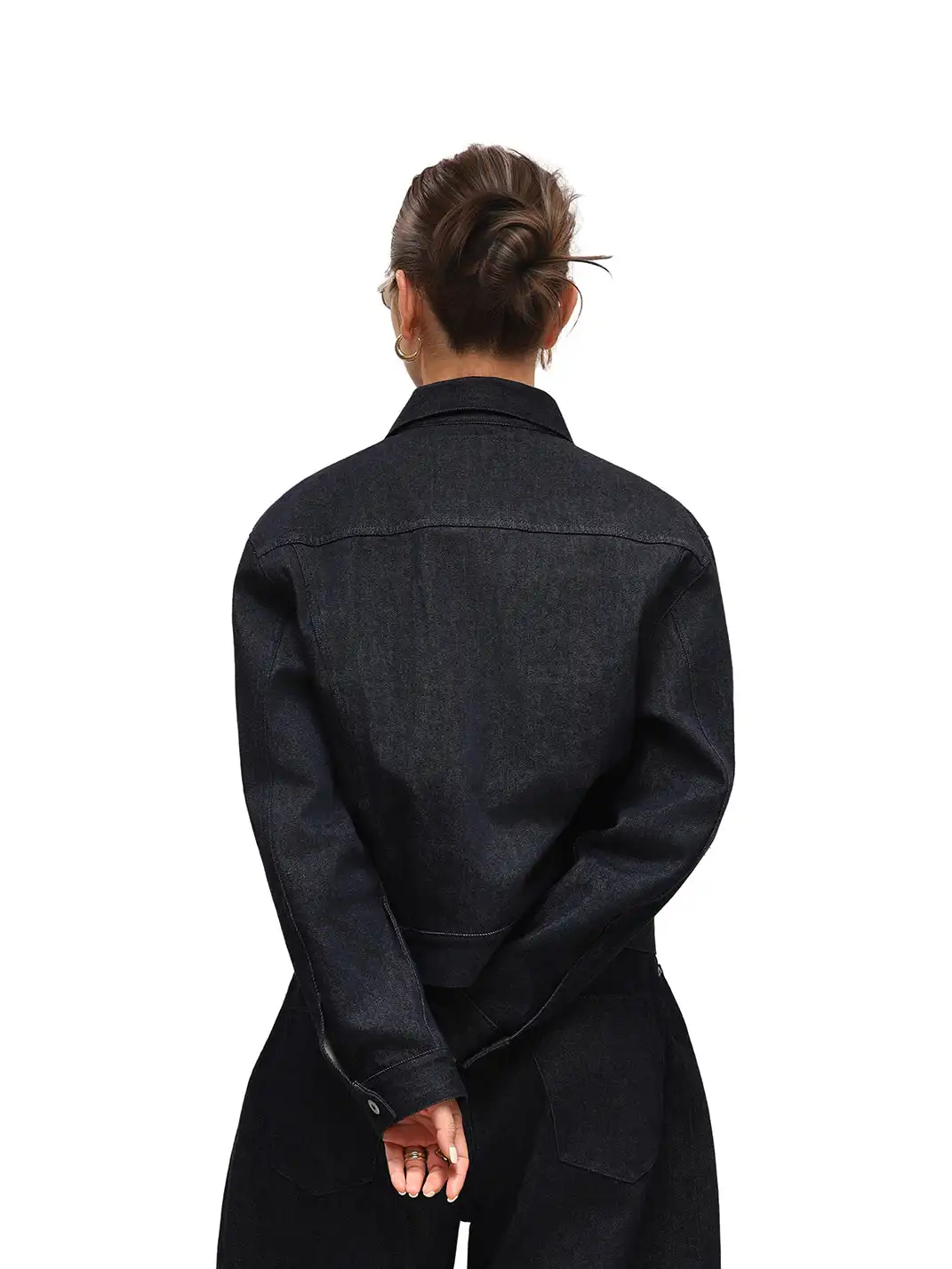 6CRAYON | 11.3oz Indigo Blue Non-Fade Short Denim Jacket