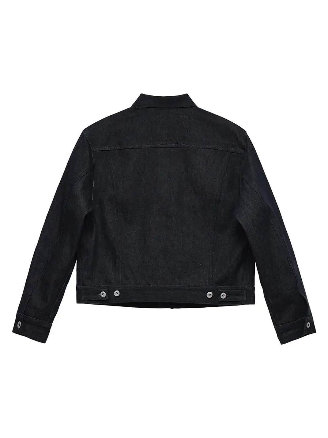 6CRAYON | 11.3oz Indigo Blue Non-Fade Short Denim Jacket