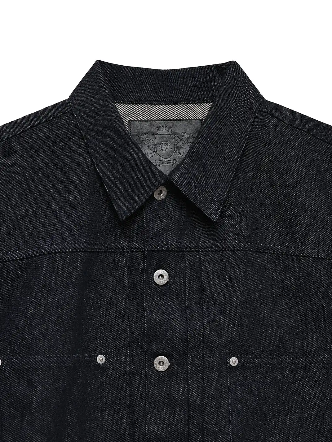 6CRAYON | 11.3oz Indigo Blue Non-Fade Short Denim Jacket