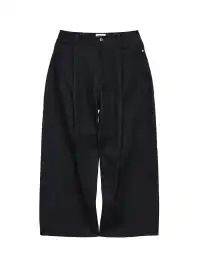 6CRAYON | 11.3oz Indigo Blue Non-Fade Wide-Leg Baggy Denim Pants