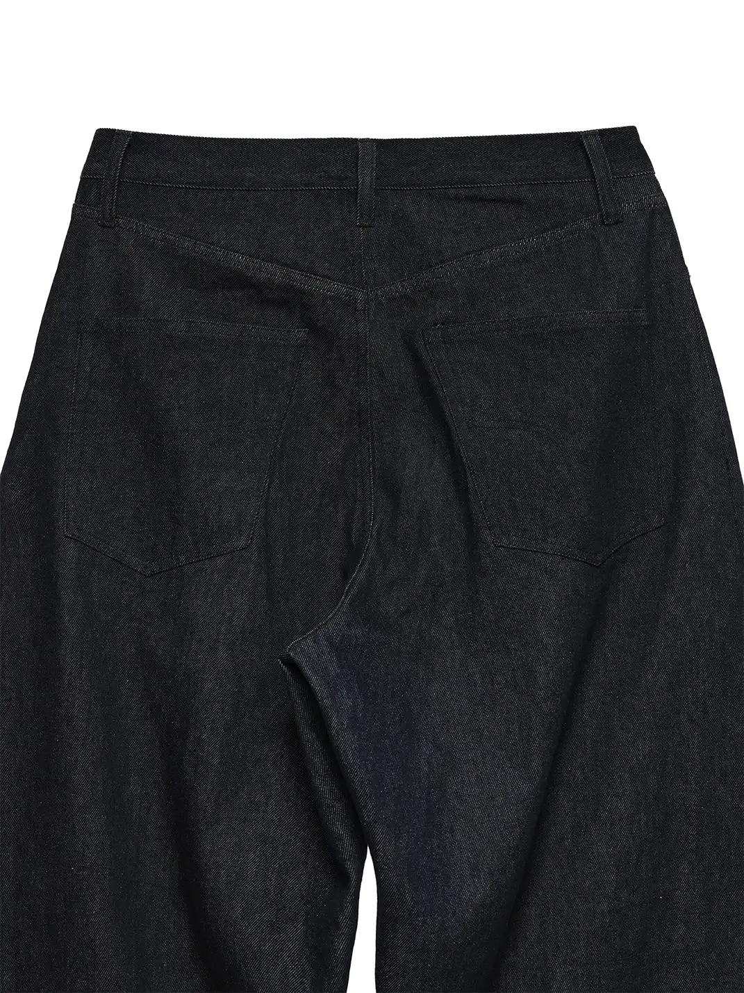 6CRAYON | 11.3oz Indigo Blue Non-Fade Wide-Leg Baggy Denim Pants