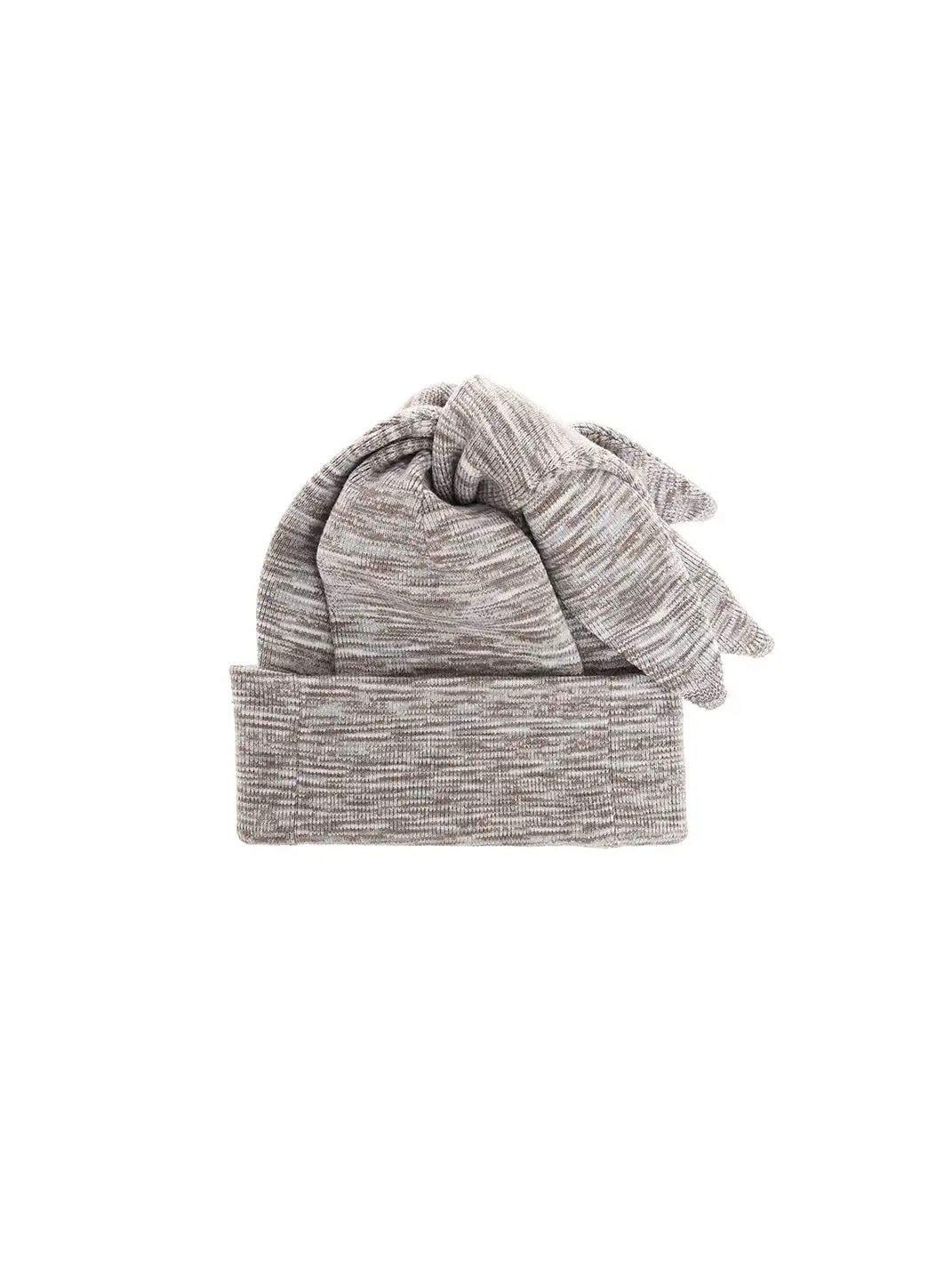 6CRAYON | Multi-Way 3-Ear Knit Beanie