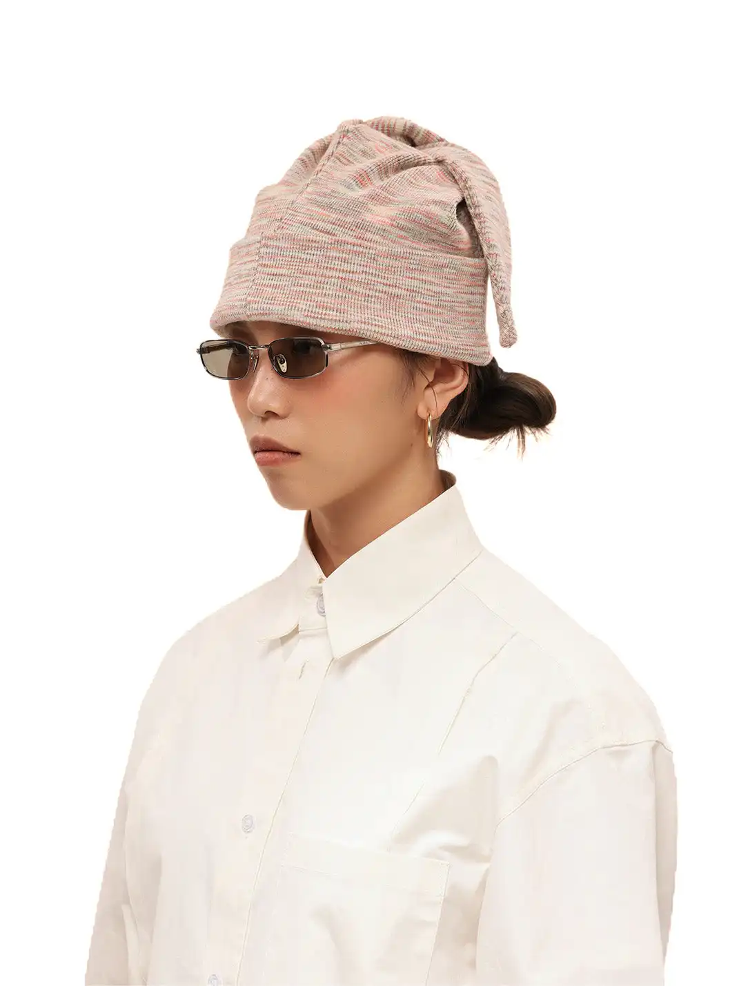 6CRAYON | Multi-Way 3-Ear Knit Beanie
