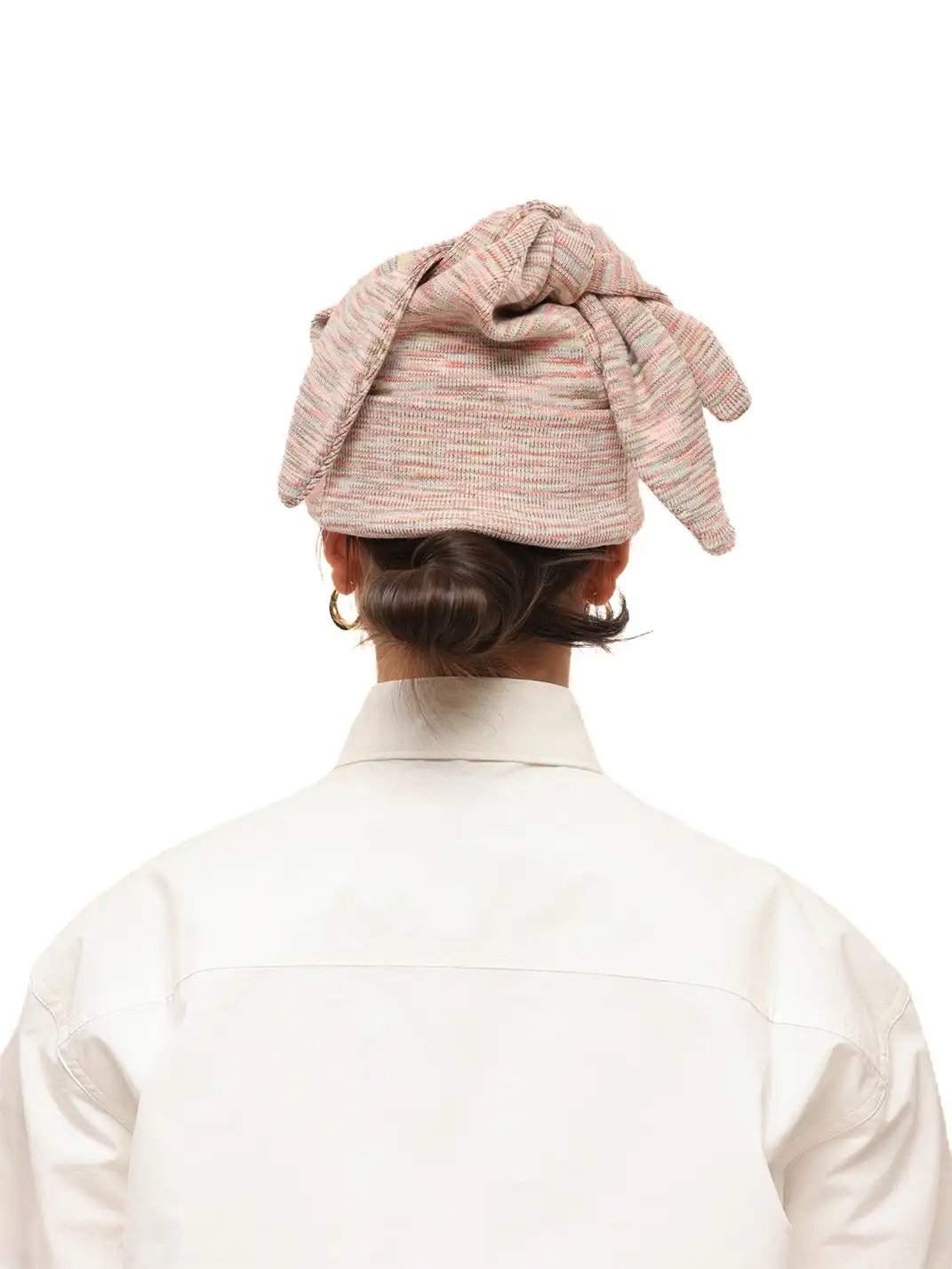 6CRAYON | Multi-Way 3-Ear Knit Beanie