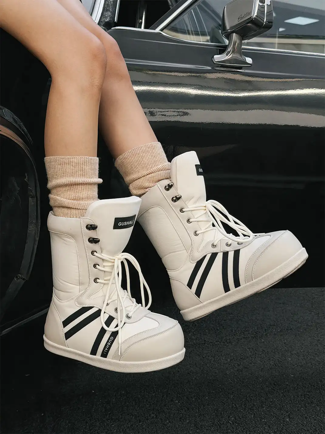 GSL | Fleece Lined Mid-Calf Snow Boots