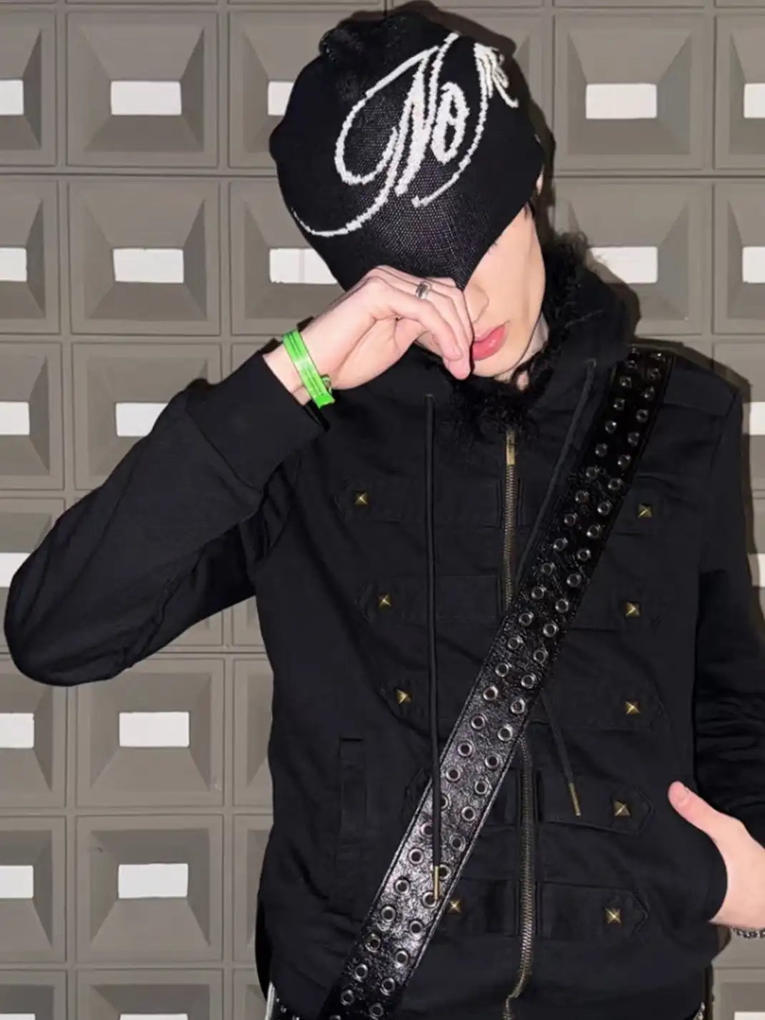 BE A DEVIL | "No More Cages" Tattoos Rivet Beanie