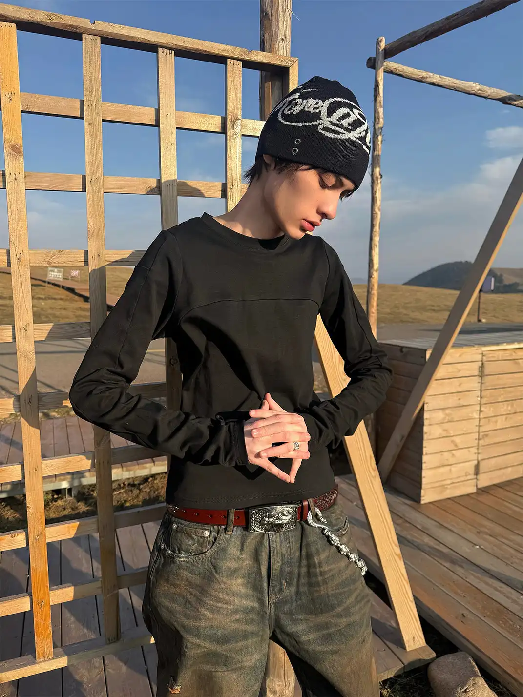 BE A DEVIL | "No More Cages" Tattoos Rivet Beanie