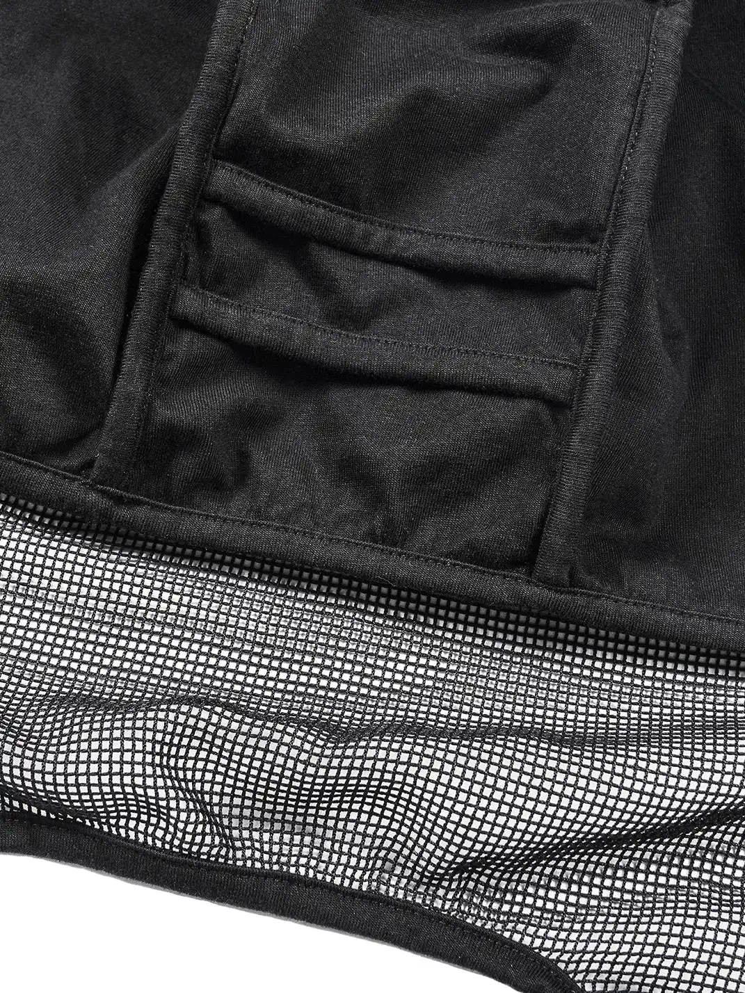 UNDERWATER | Mesh-Spliced Long Strap Durag