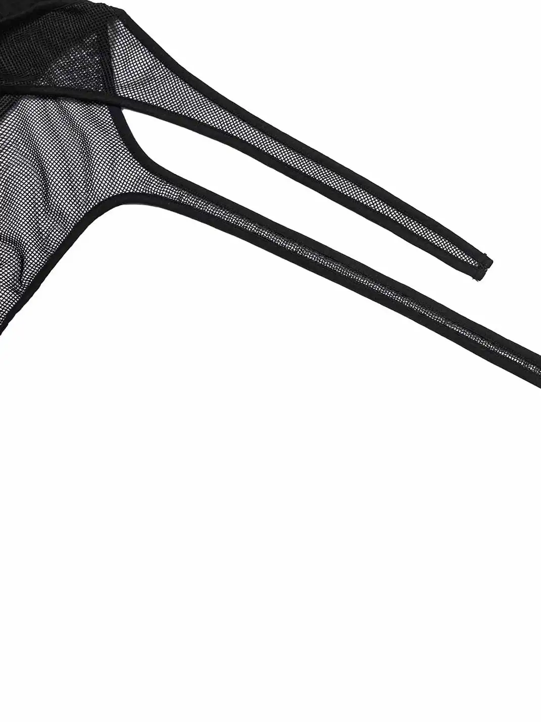 UNDERWATER | Mesh-Spliced Long Strap Durag