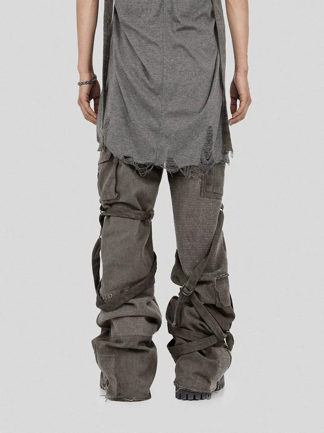 UNDERWATER | Scavenger Heavyduty Multi-Pockets Striped Cargo