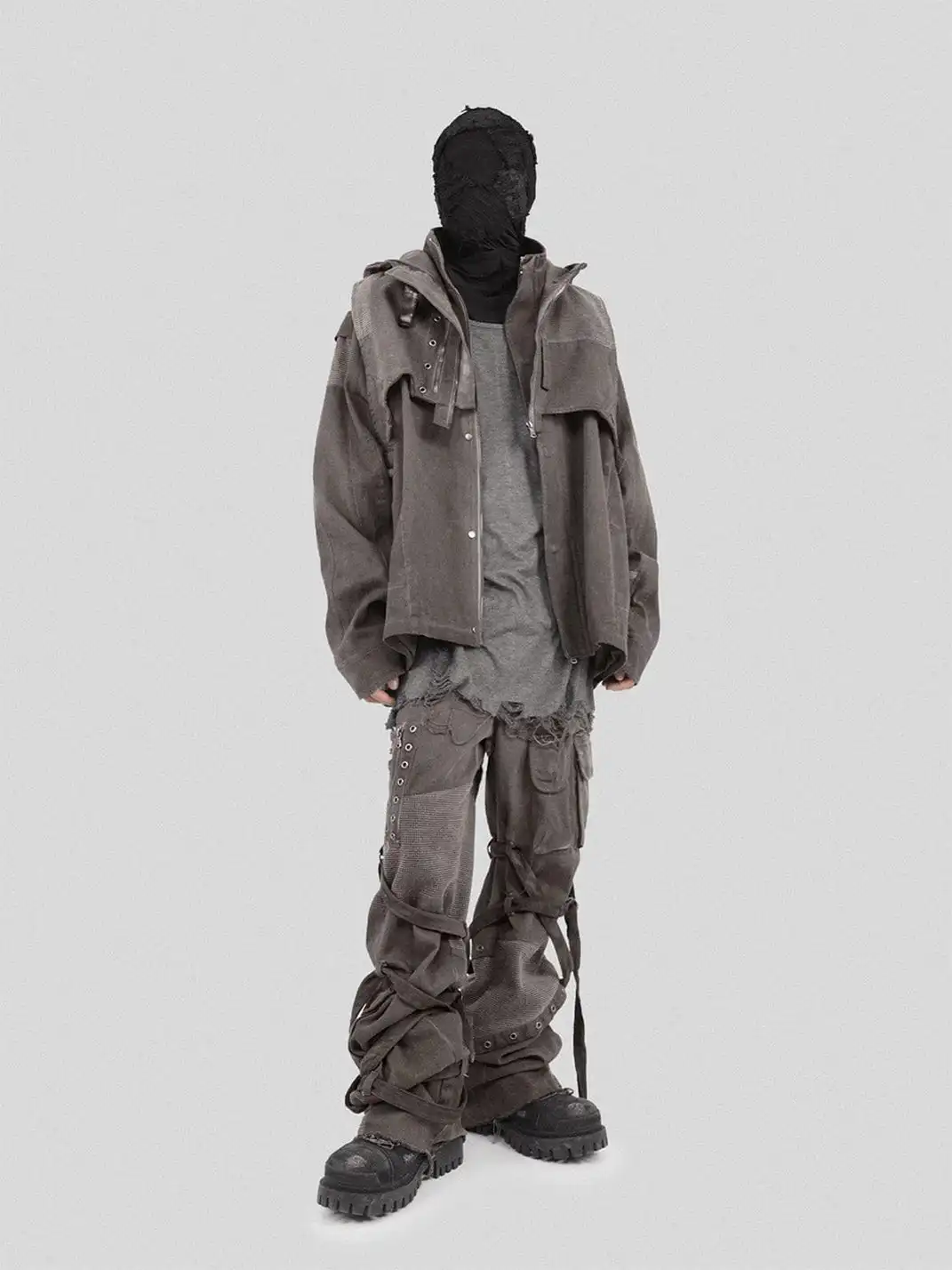 UNDERWATER | Scavenger Heavyduty Multi-Pockets Striped Cargo
