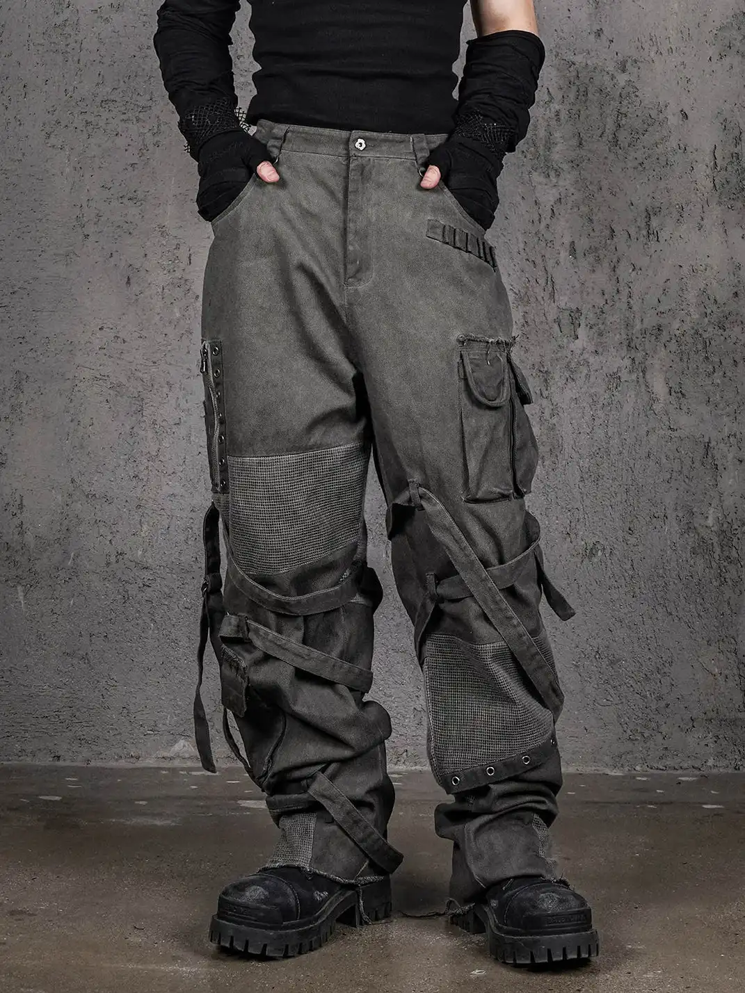 UNDERWATER | Scavenger Heavyduty Multi-Pockets Striped Cargo