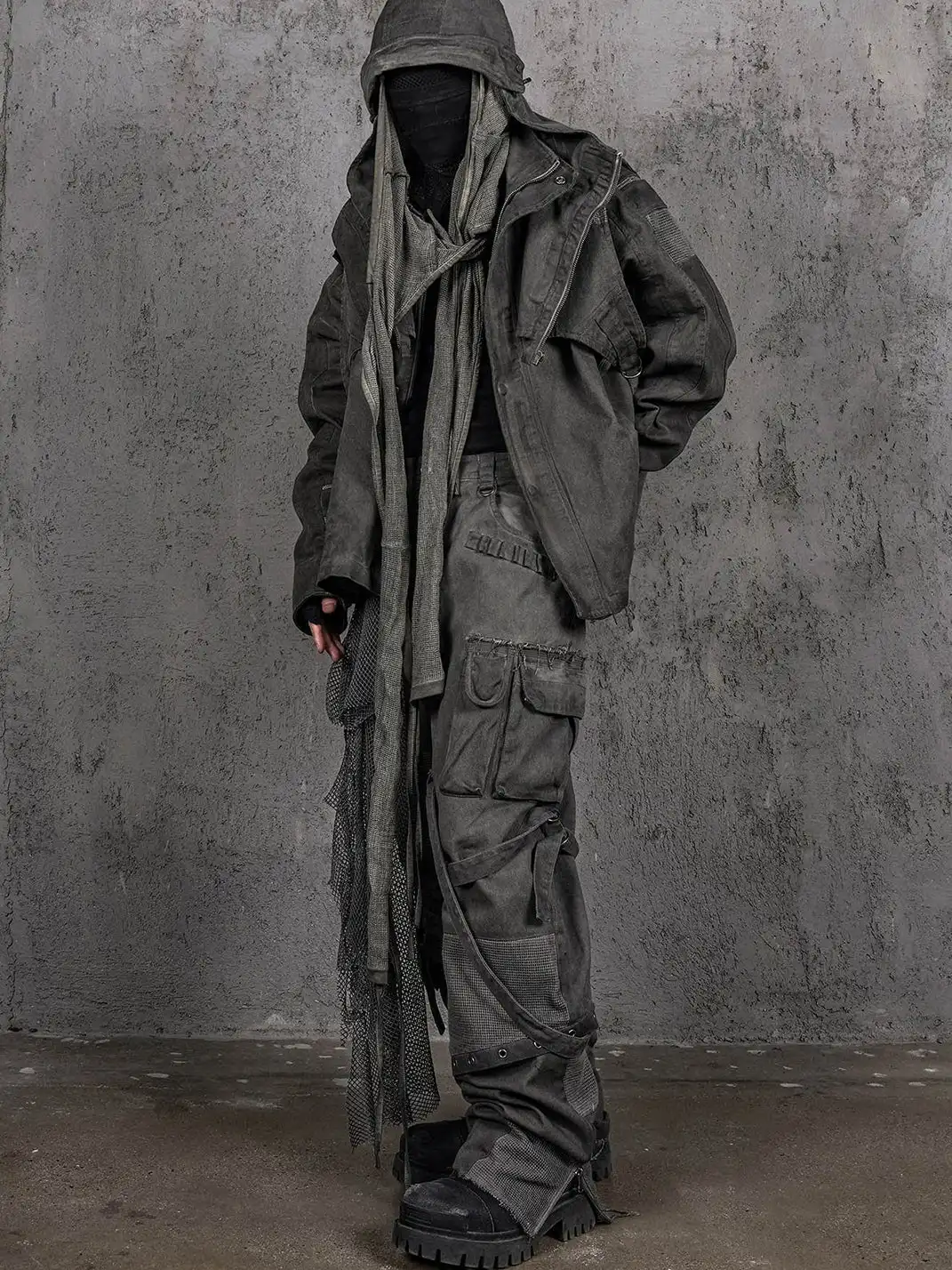 UNDERWATER | Scavenger Heavyduty Multi-Pockets Striped Cargo