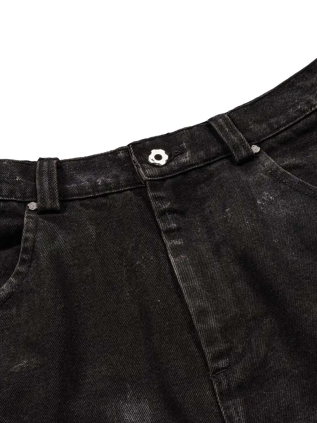 UNDERWATER | Deconstructed Distressed Wanderer Multi-Pocket Jeans
