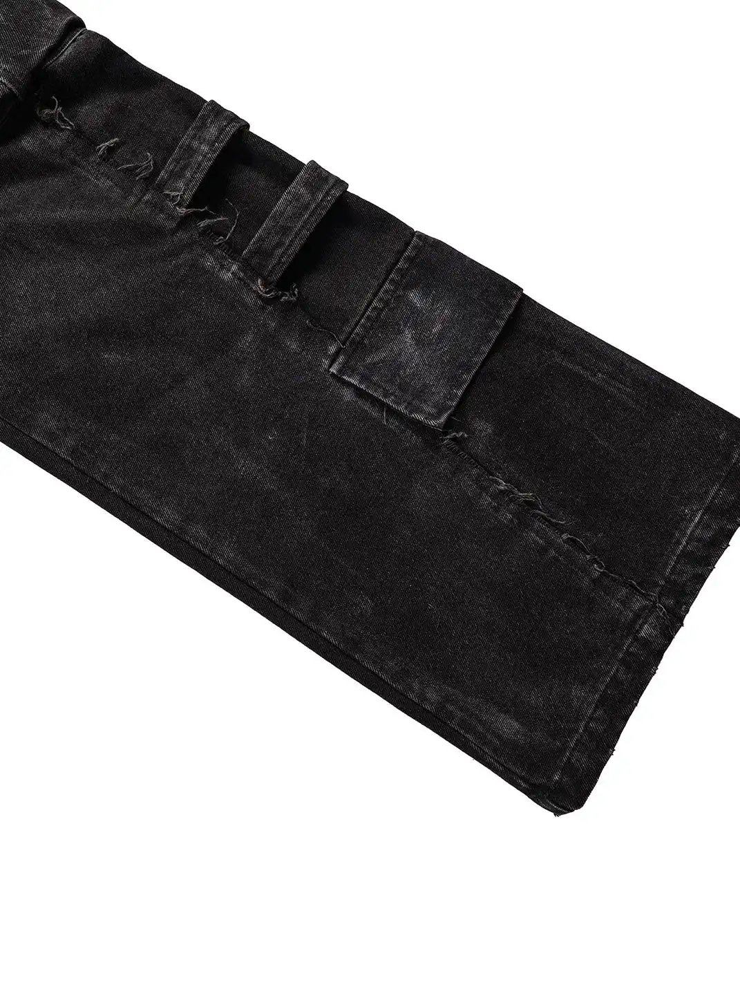UNDERWATER | Deconstructed Distressed Wanderer Multi-Pocket Jeans