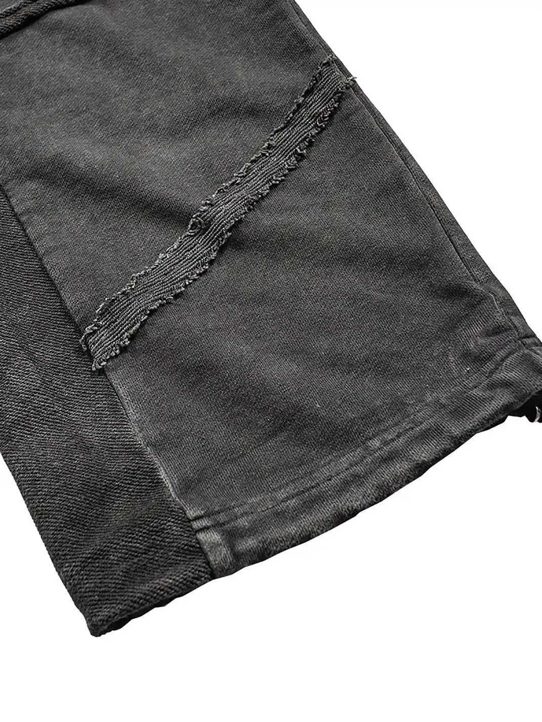 UNDERWATER | Distressed Demon Clad Deconstructed Pants