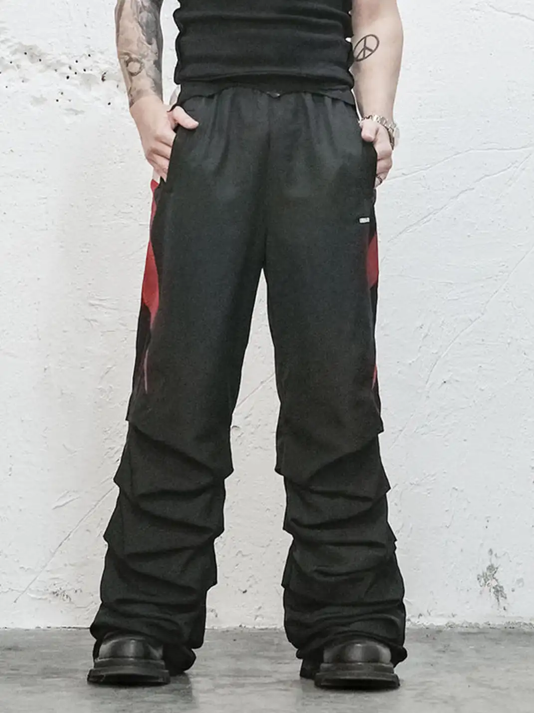 UNDERWATER | Bloodfang Ruched Oversized Sweatpants