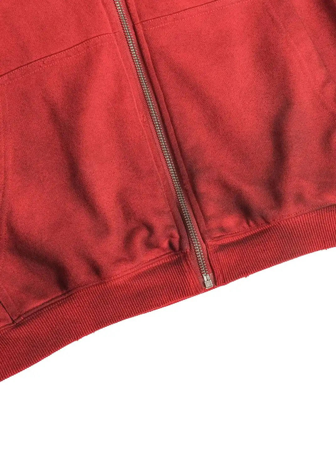 UNDERWATER | Skeleton Distressed Contrast Panel Hooded Jacket