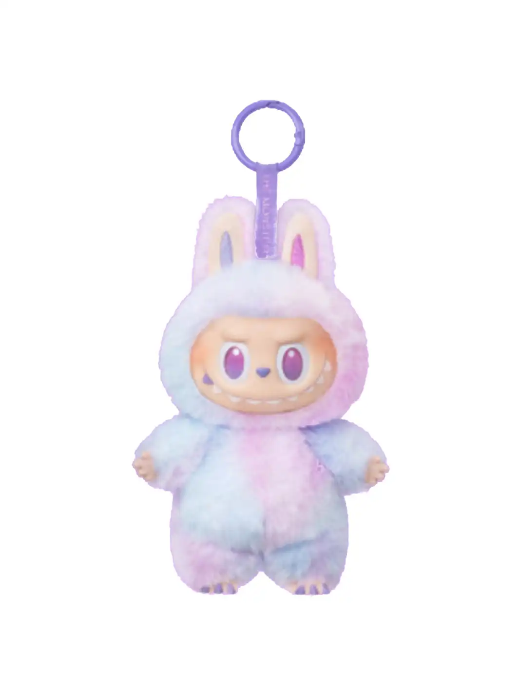 POP MART丨LABUBU Macaron Rubber Face Keychain Figure Blind Box - High Energy Ahead Full Box of 6 Pcs