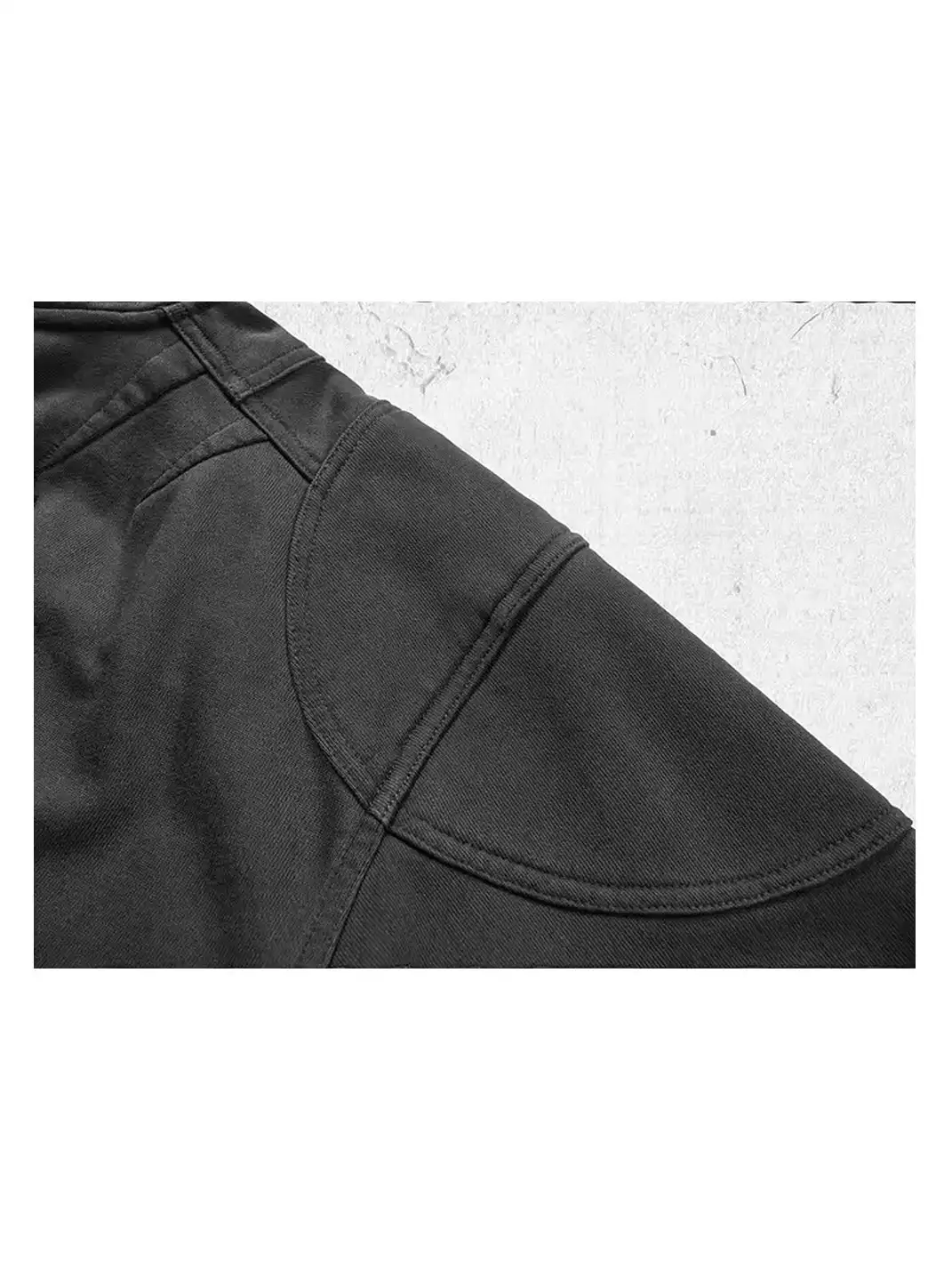 UNDERWATER | Distressed Spliced Fallen Armor Zip-Up Hoodie