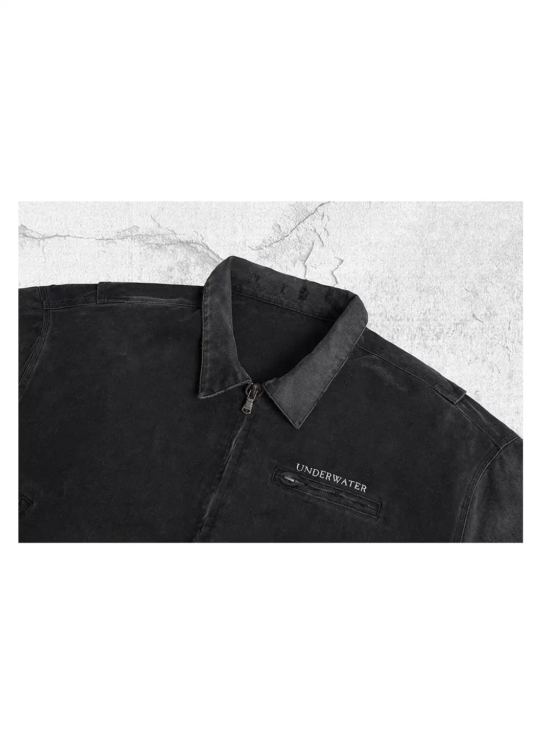 UNDERWATER | Dying Art Distressed Jacket