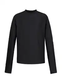 UNDERWATER | Cross Embroidered High Neck Long-Sleeve Tee
