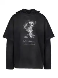 UNDERWATER | The Prisoner Distressed Layered Hoodie